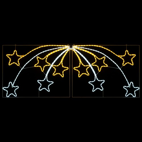 Shooting star rope light - star,