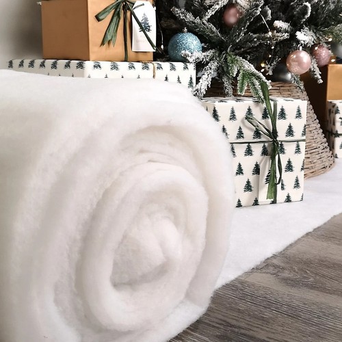 Fake snow blanket - blanket, artificial