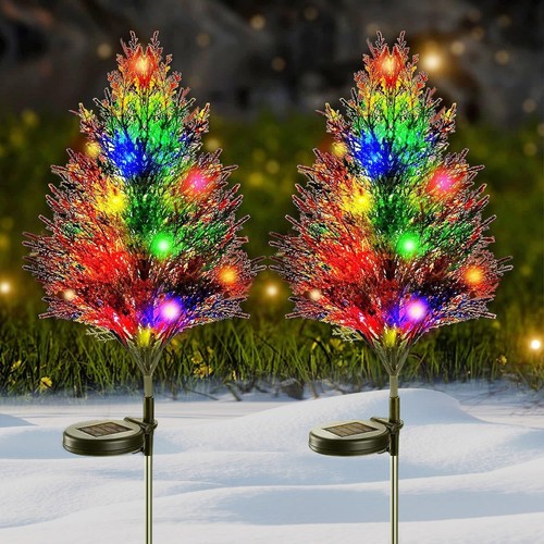 2pcs christmas tree stake led - 2pcs,